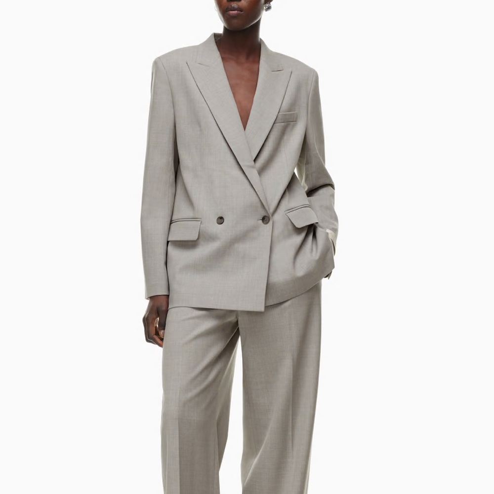 millions blazer heather light grey